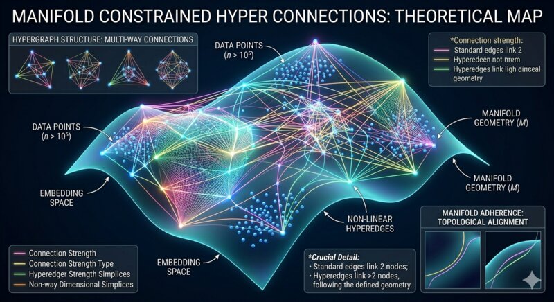 Manifold HyperConnections benchmark results on computer vision tasks.